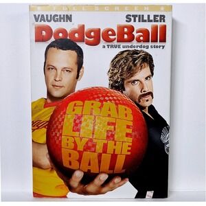 Dodgeball A True Underdog Story DVD Full Screen Vince Vaughn Ben Stiller Comedy